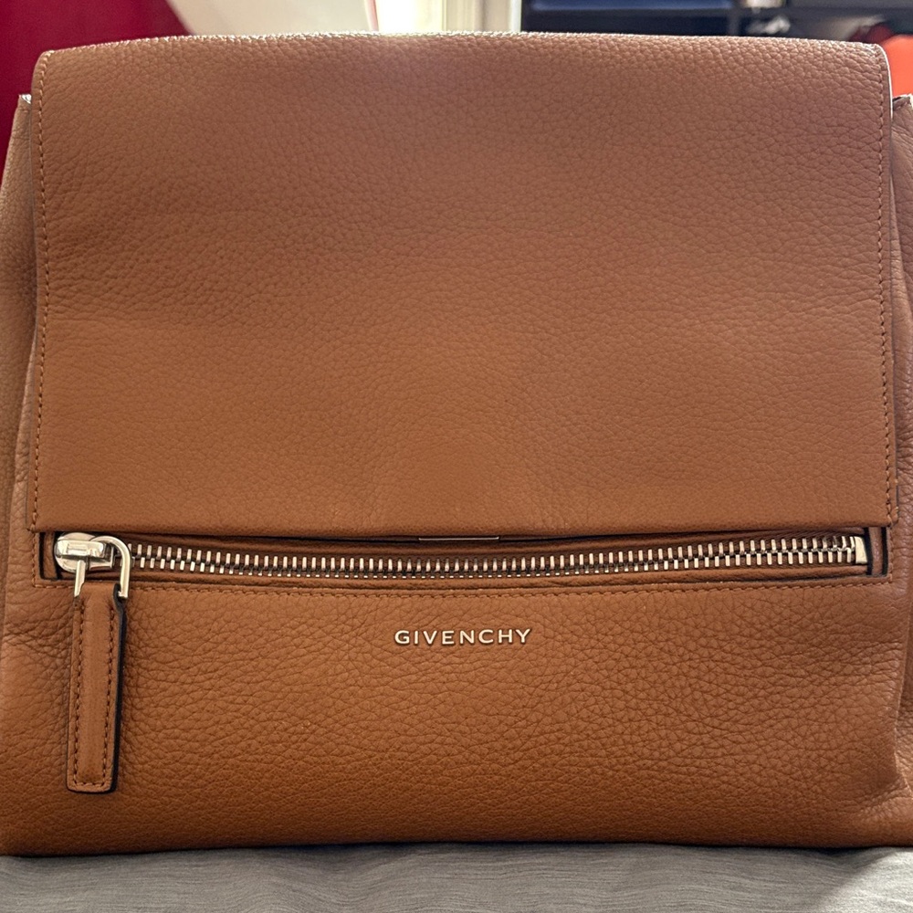 Givenchy Brown Leather Pandora Pure Bag